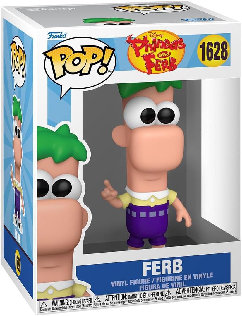 Figurine Funko Pop! N&deg;1628 | Phineas Et Ferb | Ferb