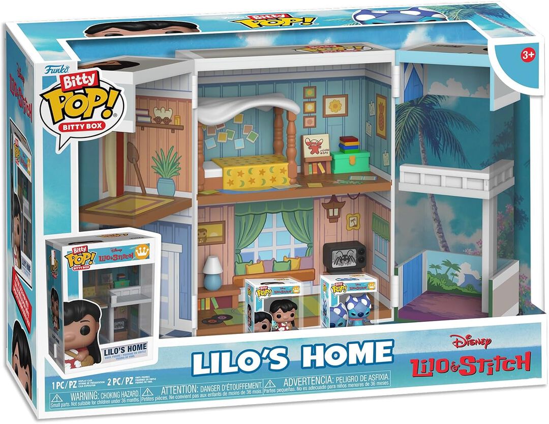 Figurine Funko Bitty Pop! Box | Lilo & Stitch | Lilo's Home