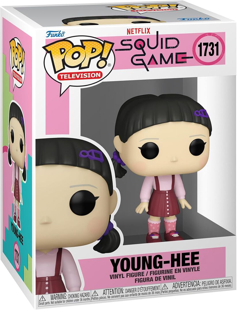 Figurine Funko Pop! N&deg;1731 | Squid Game | Young-hee