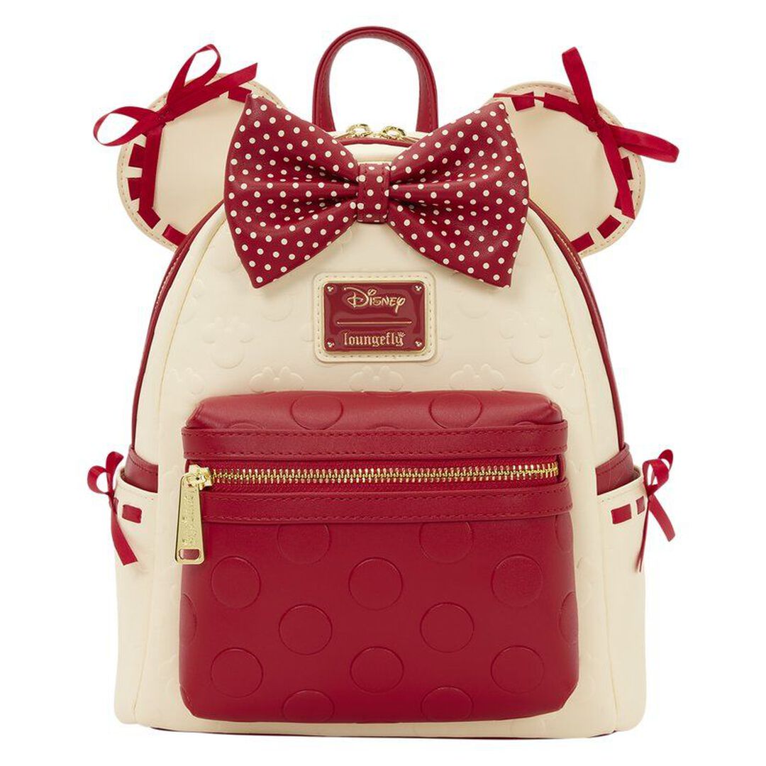 Mini Sac A Dos Loungefly | Disney | Minnie Rock The Dots