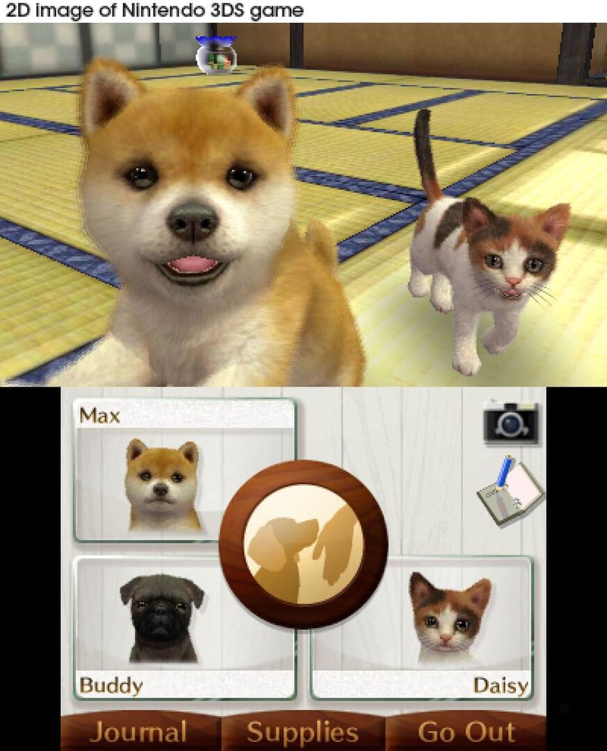 Nintendogs + Cats Golden Retriever & Ses Nouveaux Amis | Occasion