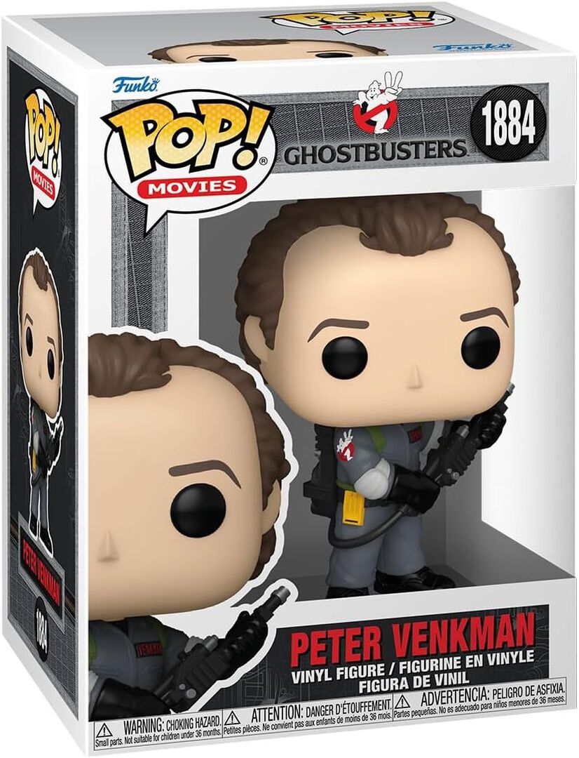 Figurine Funko Pop! N&deg;1884 | Sos Fantomes | Dr. Peter Venkman
