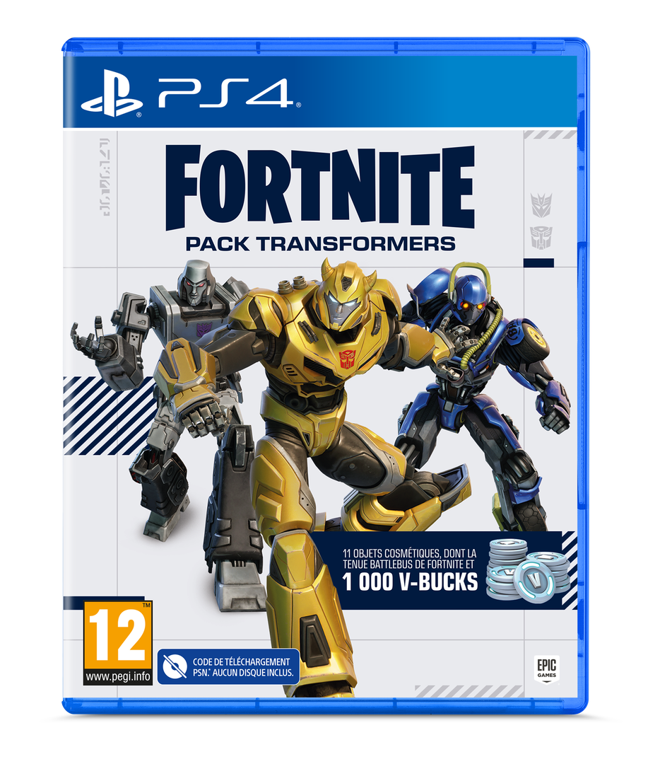 Fortnite Pack Transformers (code De T&eacute;l&eacute;chargement)