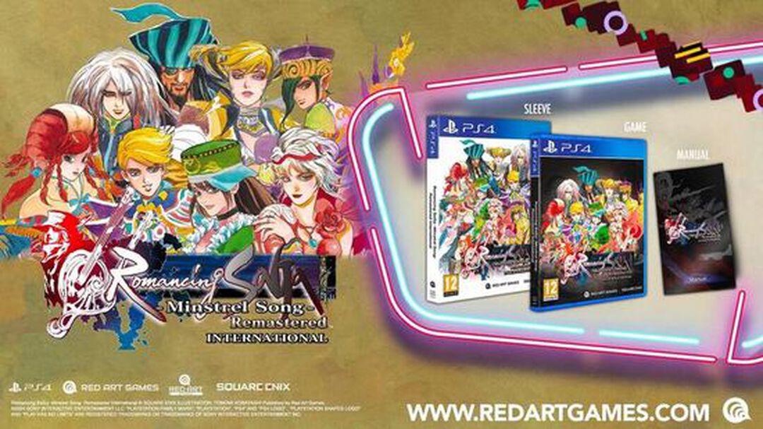 Romancing Saga Minstrel Song Remastered International