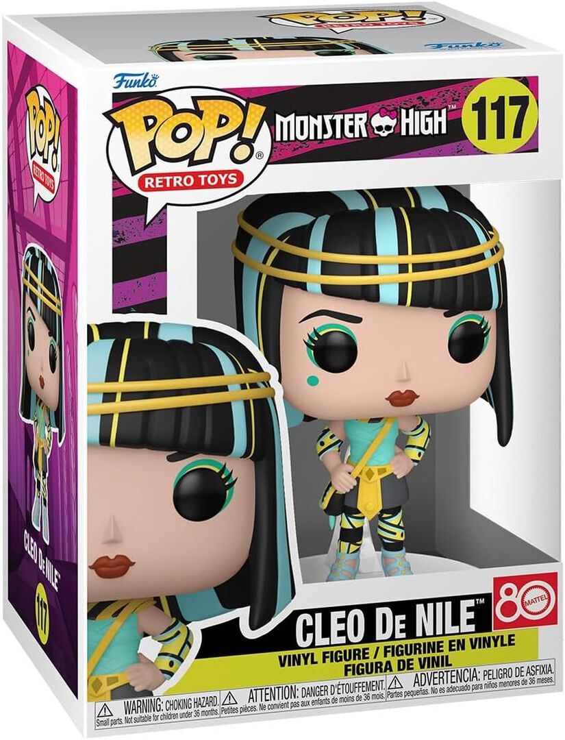 Figurine Funko Pop! N&deg;117 | Monster High | Cleo De Nile