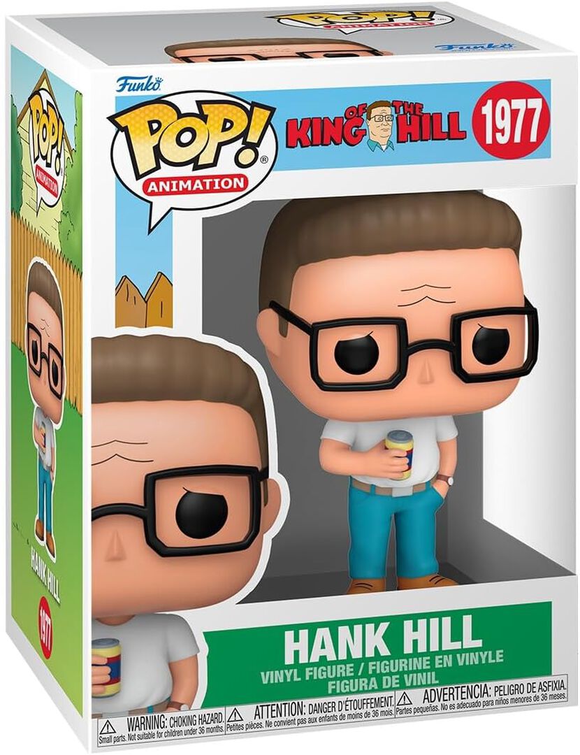 Figurine Funko Pop! N&deg;1977 | King Of The Hill | Hank Hill