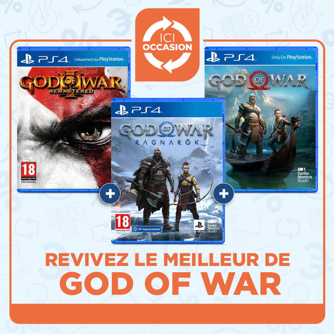 Pack Occaz pour les fans de God of War