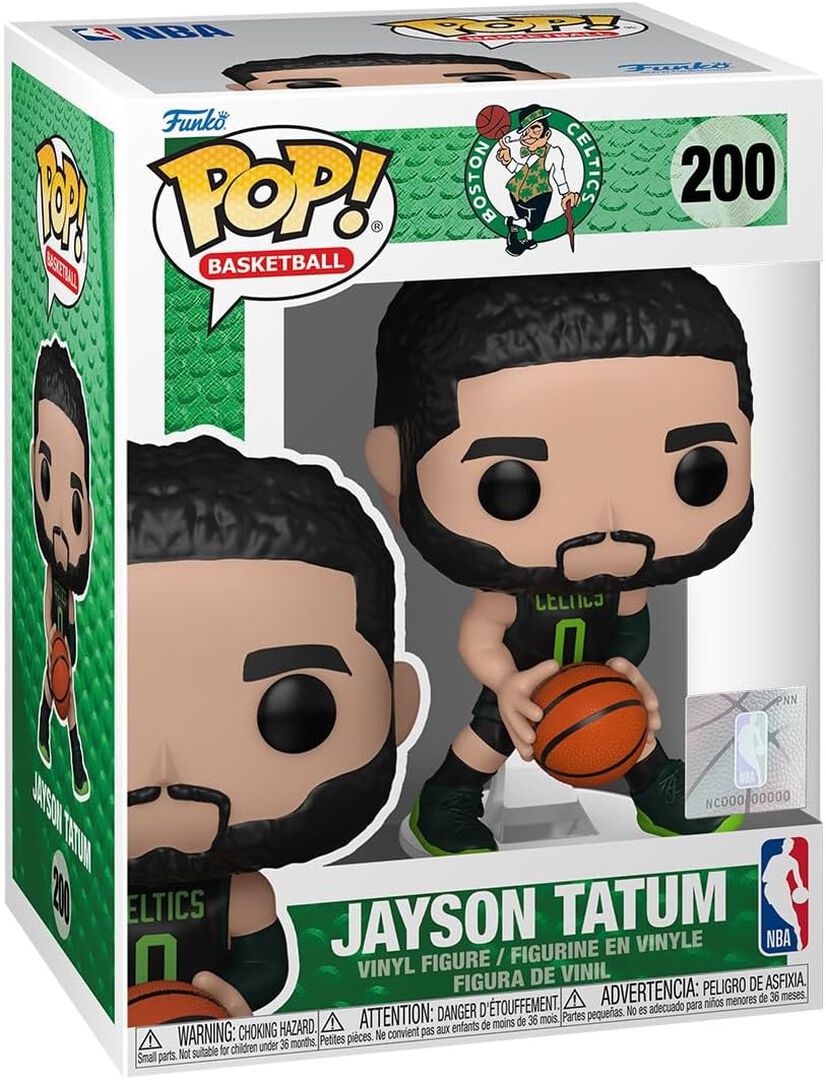 Figurine Funko Pop! N&deg;200 | NBA | Celtics | Jayson Tatum (24-25 Ce)