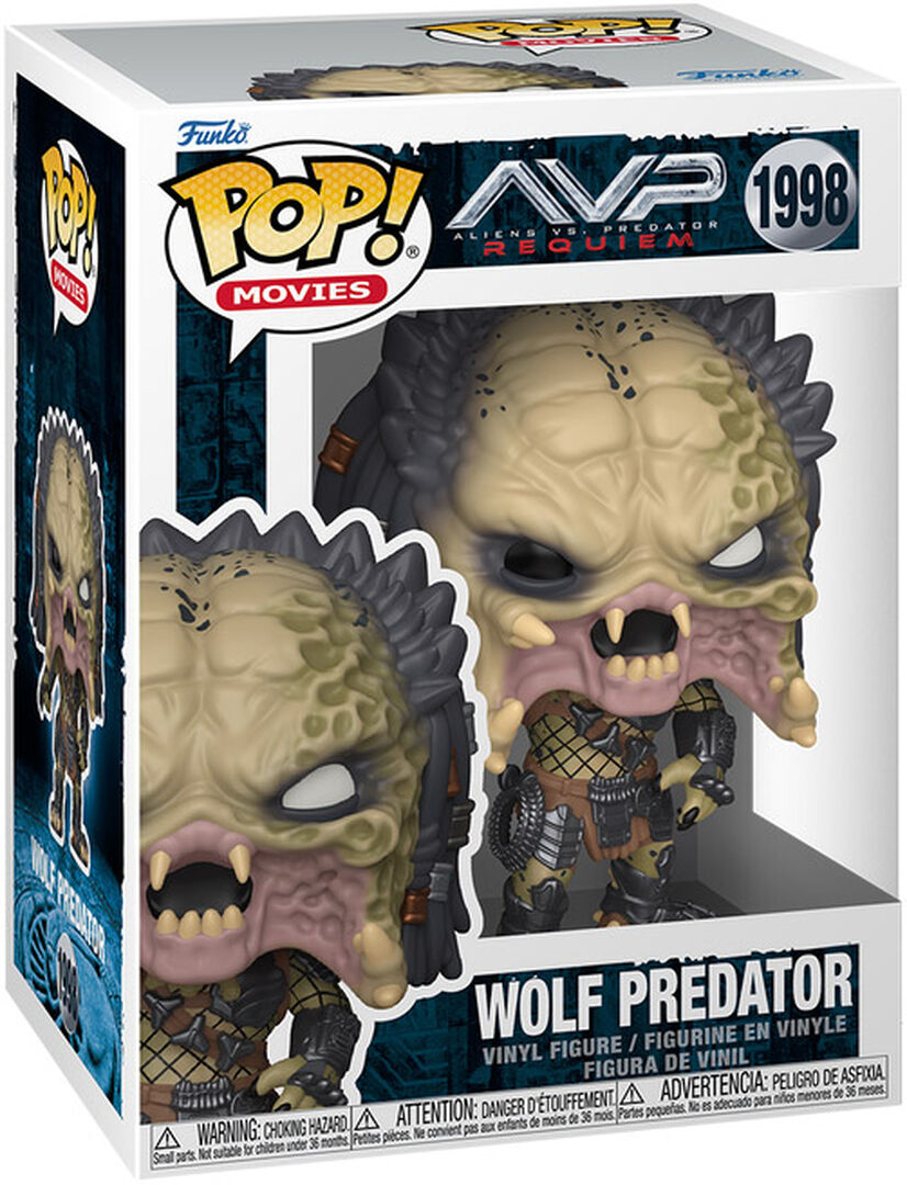 Figurine Funko Pop! | Predator | Wolf Predator Avec Chance De Chase