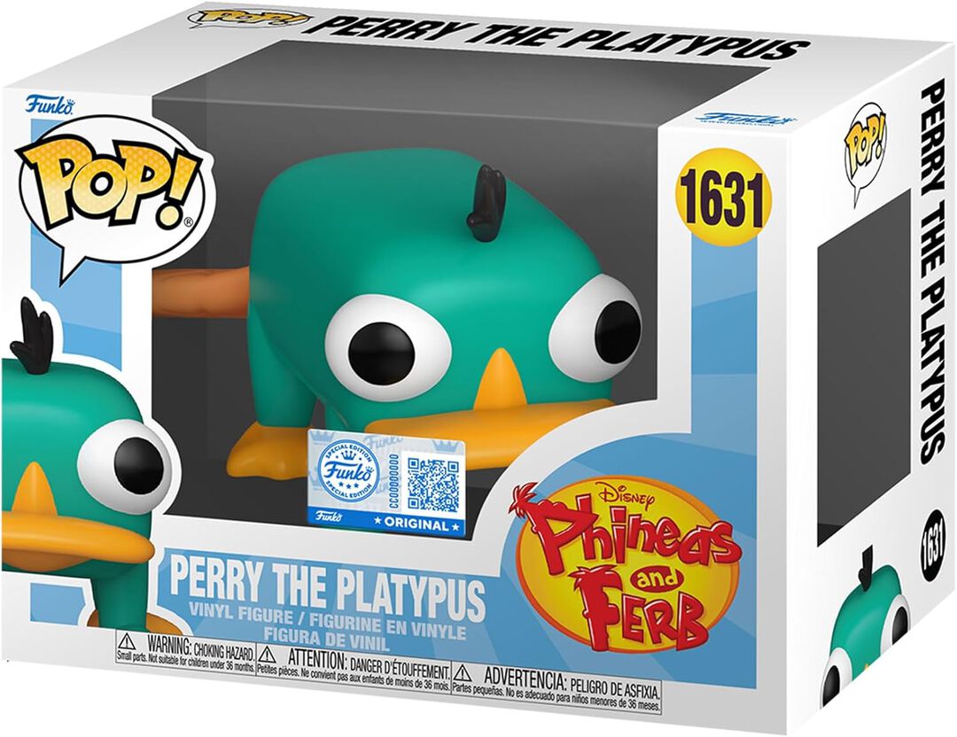 Figurine Funko Pop! N&deg;1631 | Phineas Et Ferb | Perry