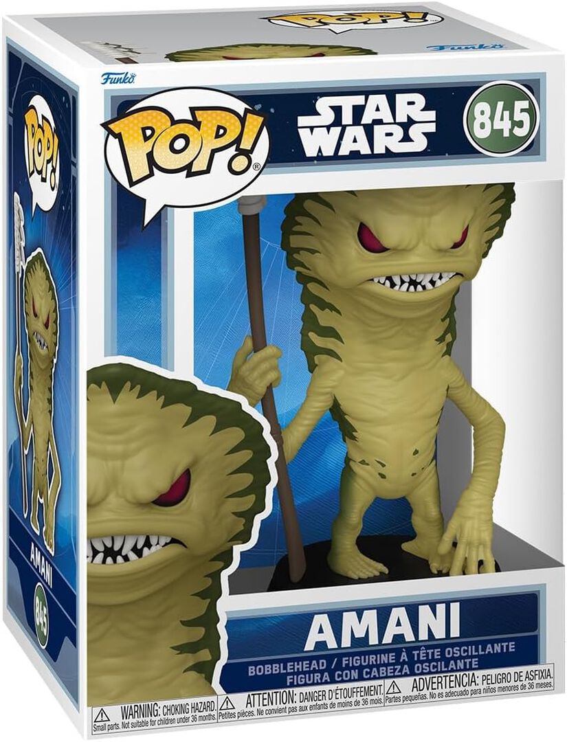 Figurine Funko Pop! N&deg;845 | Mandalorian & Grogu | Amani