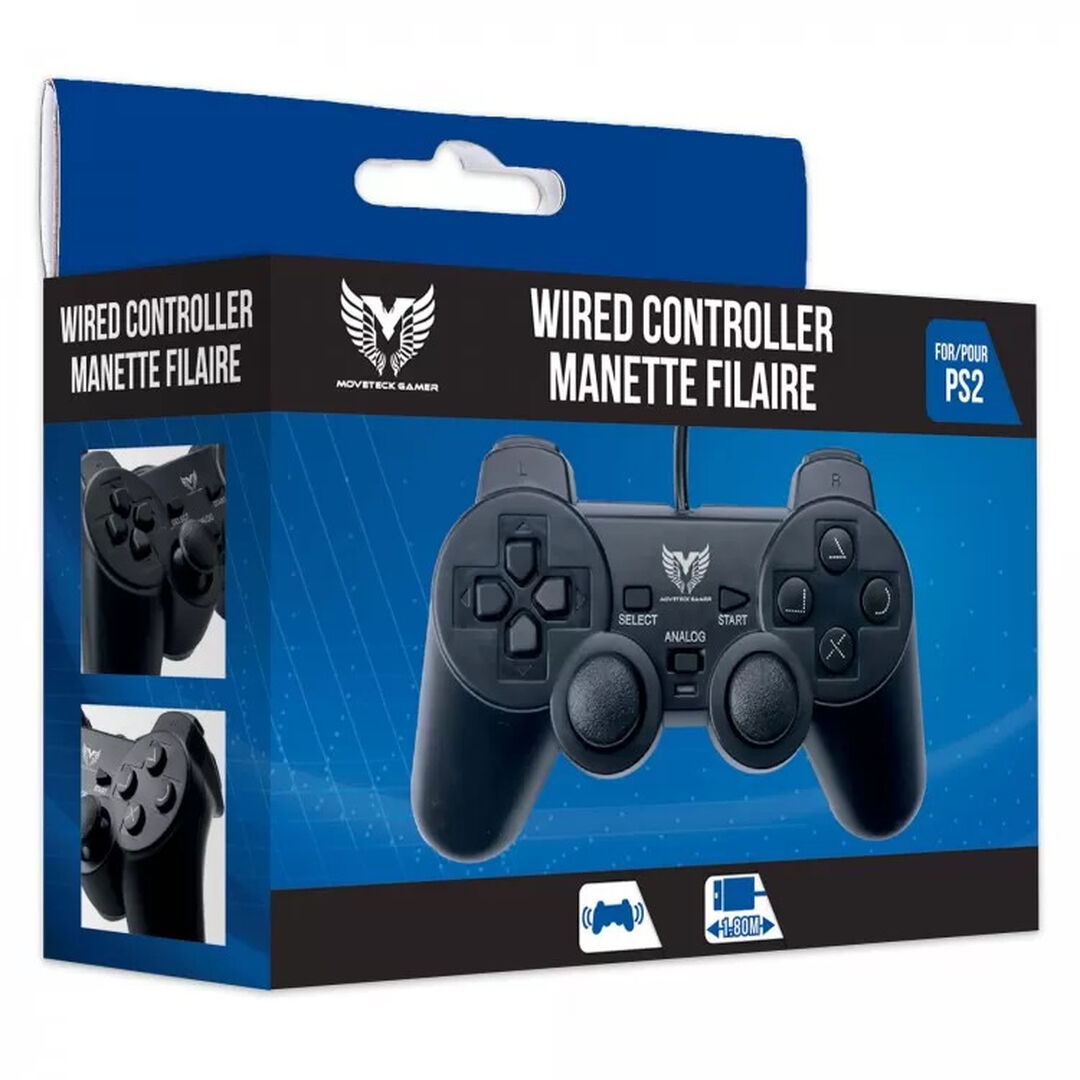 Manette Filaire | Compatible Ps2-ps1