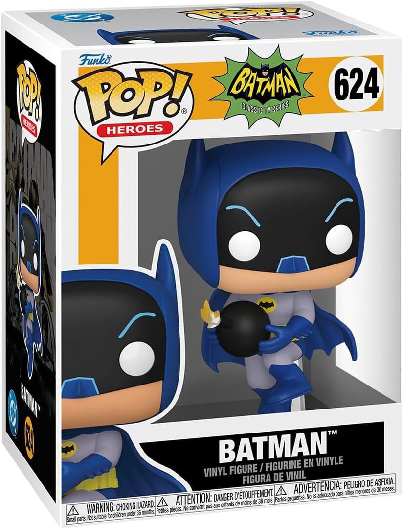Figurine Funko Pop! | Batman 1966 | Batman Avec Bombe