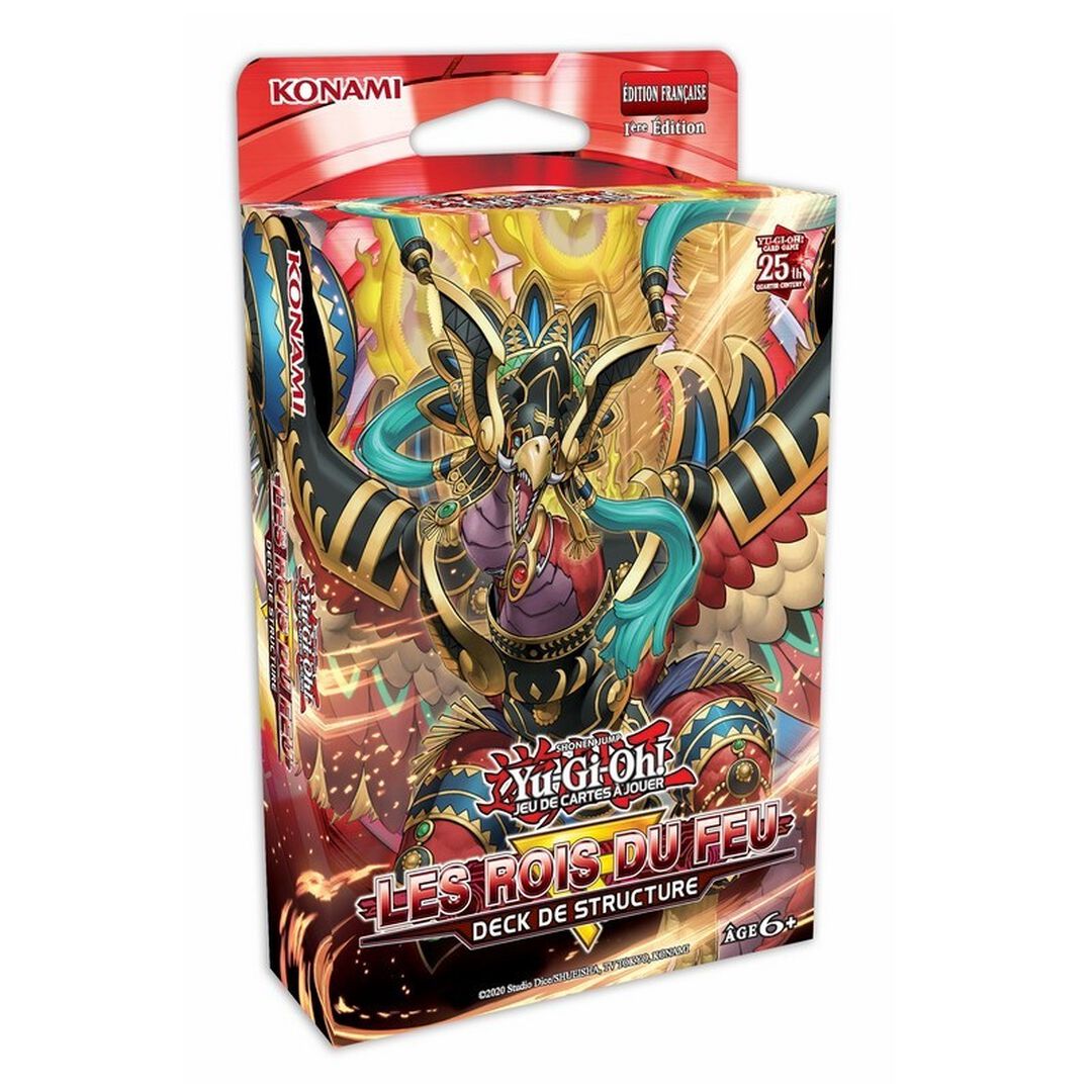 Deck De Structure | Yu-gi-oh! | Les Rois Du Feu | Reprint