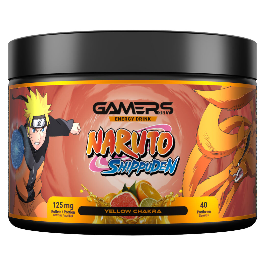 Gamers Only | Energy Drink Naruto