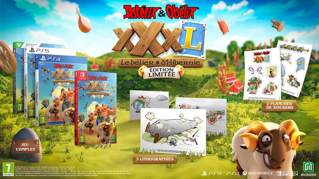 Asterix & Obelix Xxxl Le B&eacute;lier D'hibernie