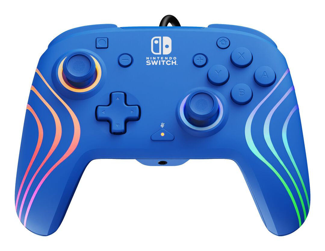 Manette Filaire Switch Afterglow Wave Bleu