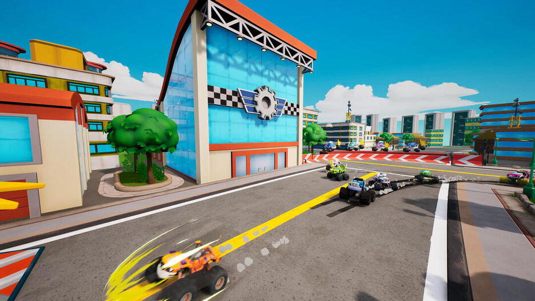 Blaze Et Les Monster Machines Pilotes De Moteur City