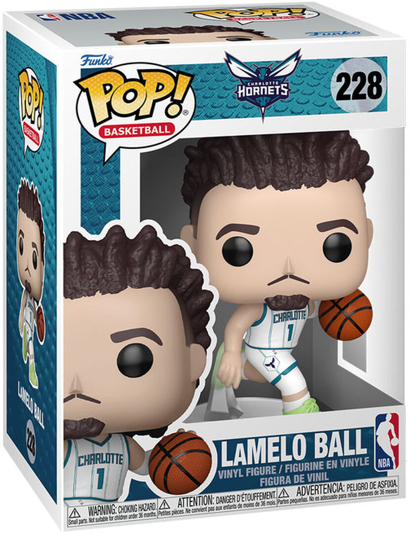 Figurine Funko Pop! | NBA | Hornets Lamelo Ball (home)