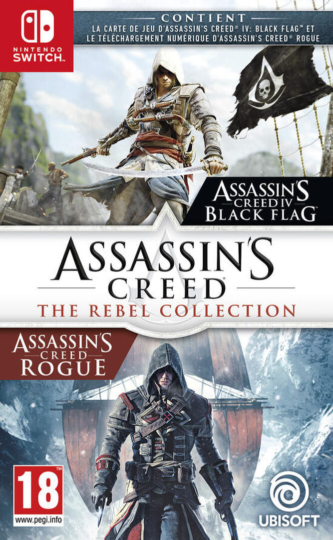 Compil Assassin's Creed Black Flag + Rogue Remastered