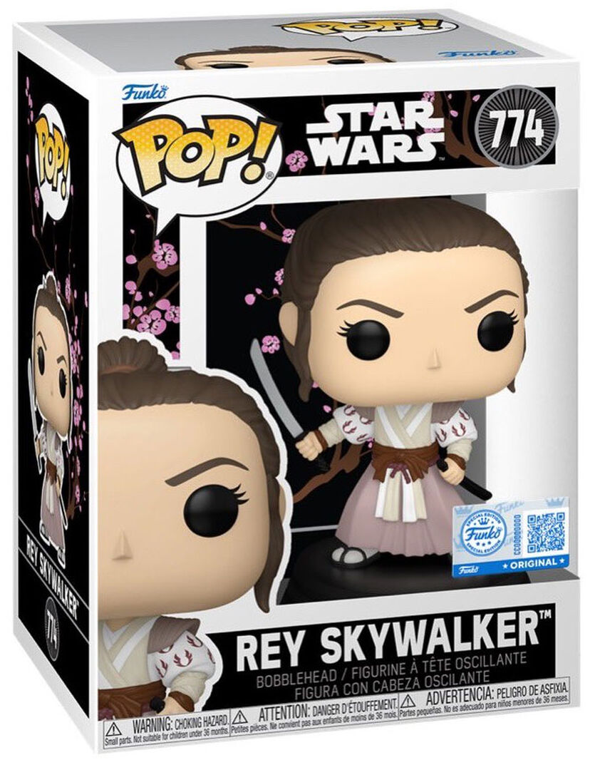 Figurine Funko Pop! N&deg;774 | Star Wars | Rey Skywalker