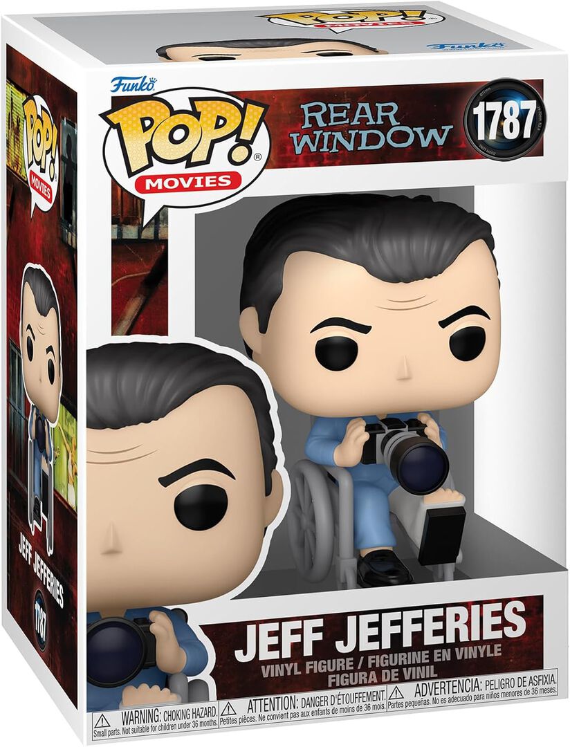 Figurine Funko Pop! N&deg;1787 | Fenetre Sur Cour | L.b. Jeff Jefferies