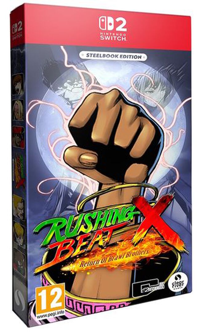 Rushing Beat X Return Of The Brawl Brothers Steelbook Edition