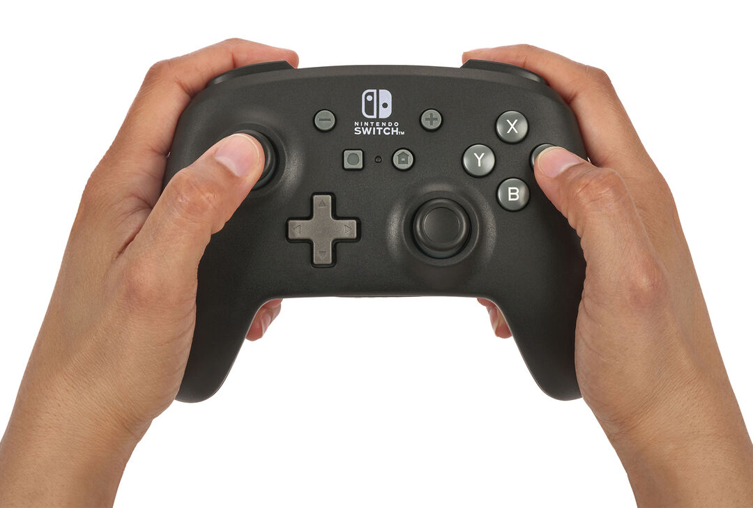 Manette Sans Fil Noire A Piles