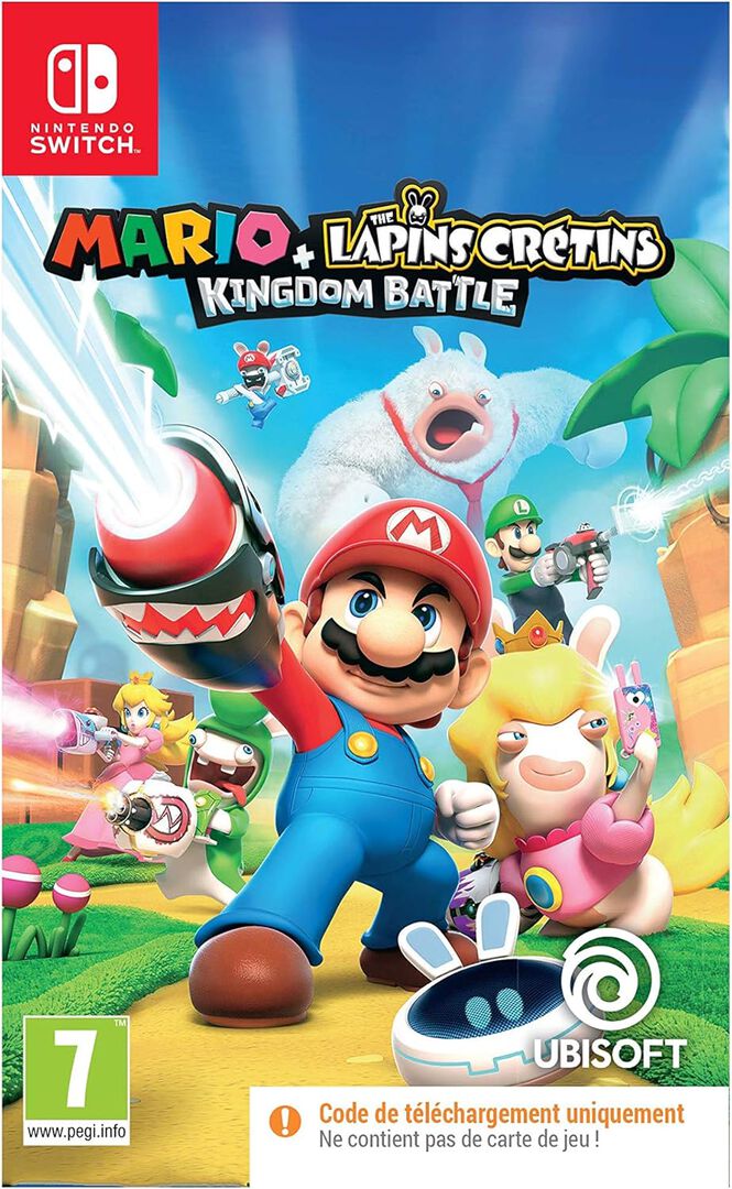 Mario + Les Lapins Cretins Kingdom Battle (code De T&eacute;l&eacute;chargement)