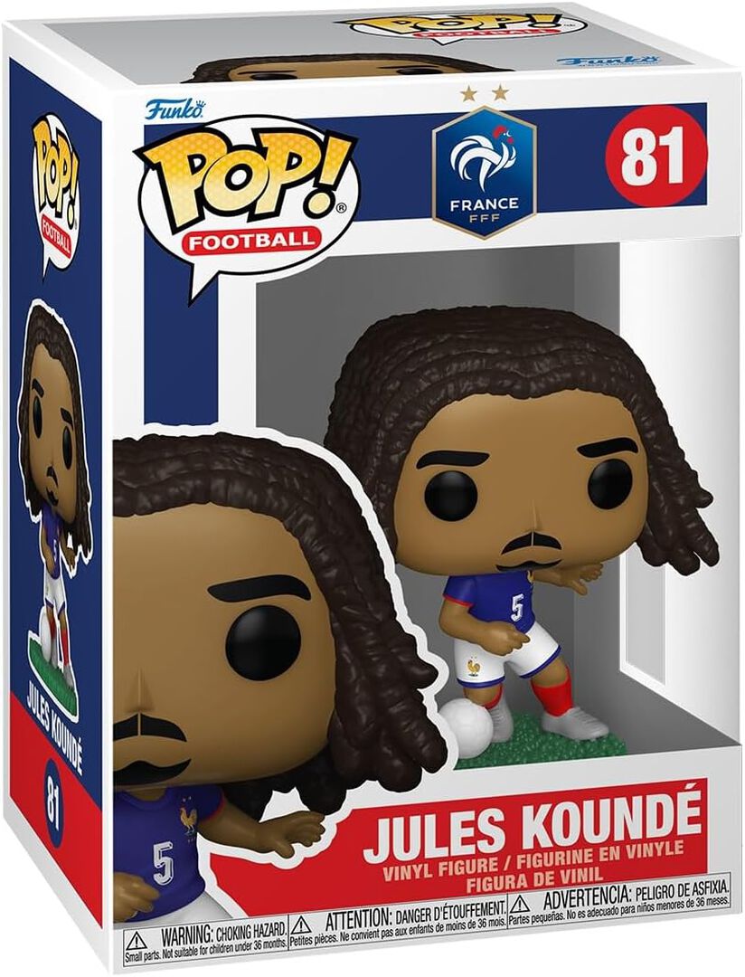 Figurine Funko Pop! | France Men's Soccer Team | Jules Kounde