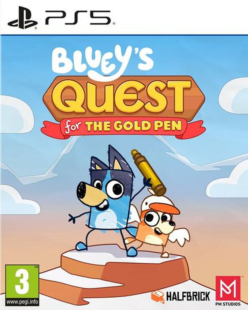 Bluey's Quests For The Gold Pen