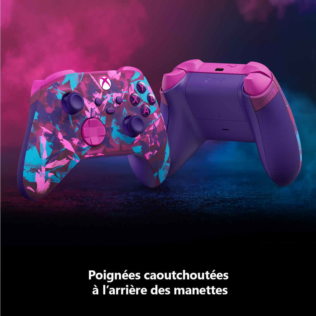 Manette sans fil Xbox Edition sp&eacute;ciale Heart Breaker Rose