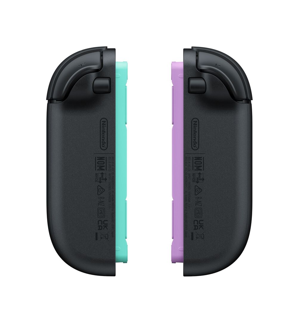 Paire De Manettes Joy-con Gauche Violet Clair & Droite Vert Clair