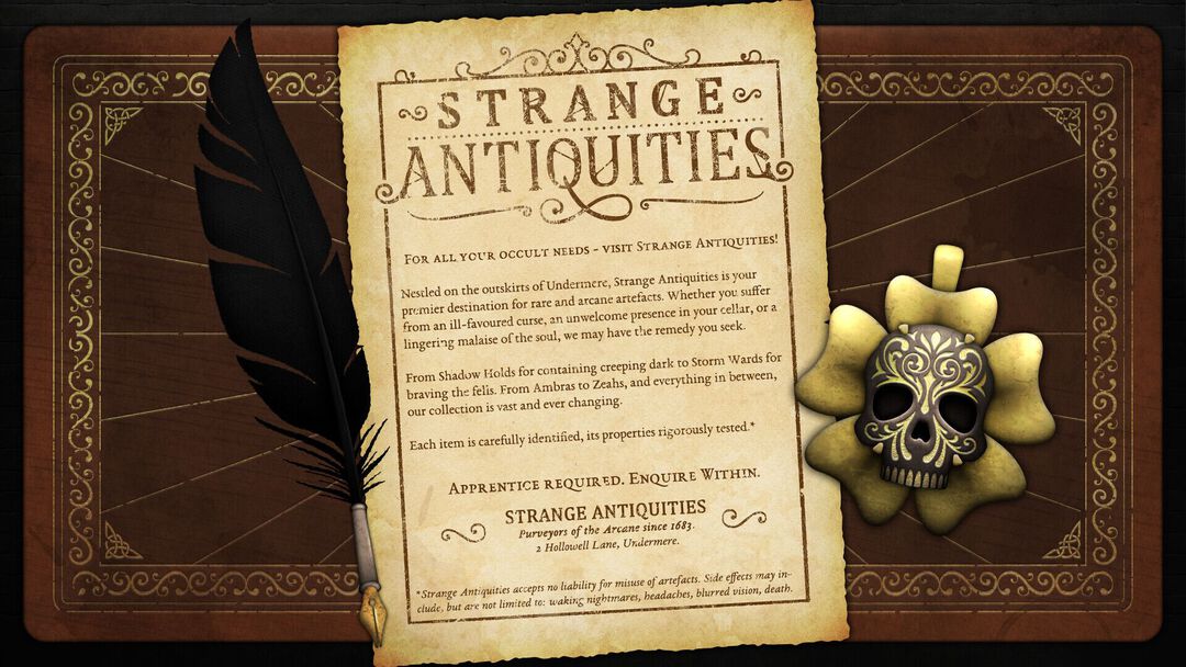 Strange Horticulture & Antiquities Double Pack (2 Jeux En 1)