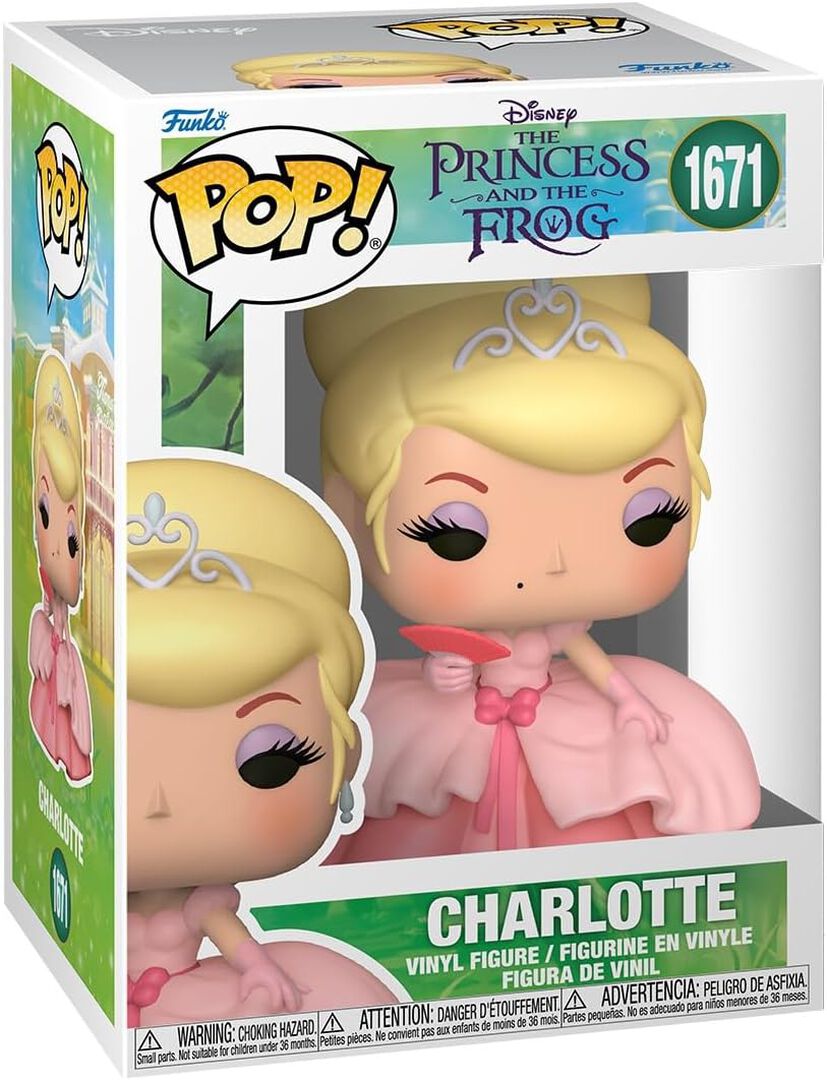 Figurine Funko Pop! | La Princesse Et La Grenouille | S2 Charlotte W/chase