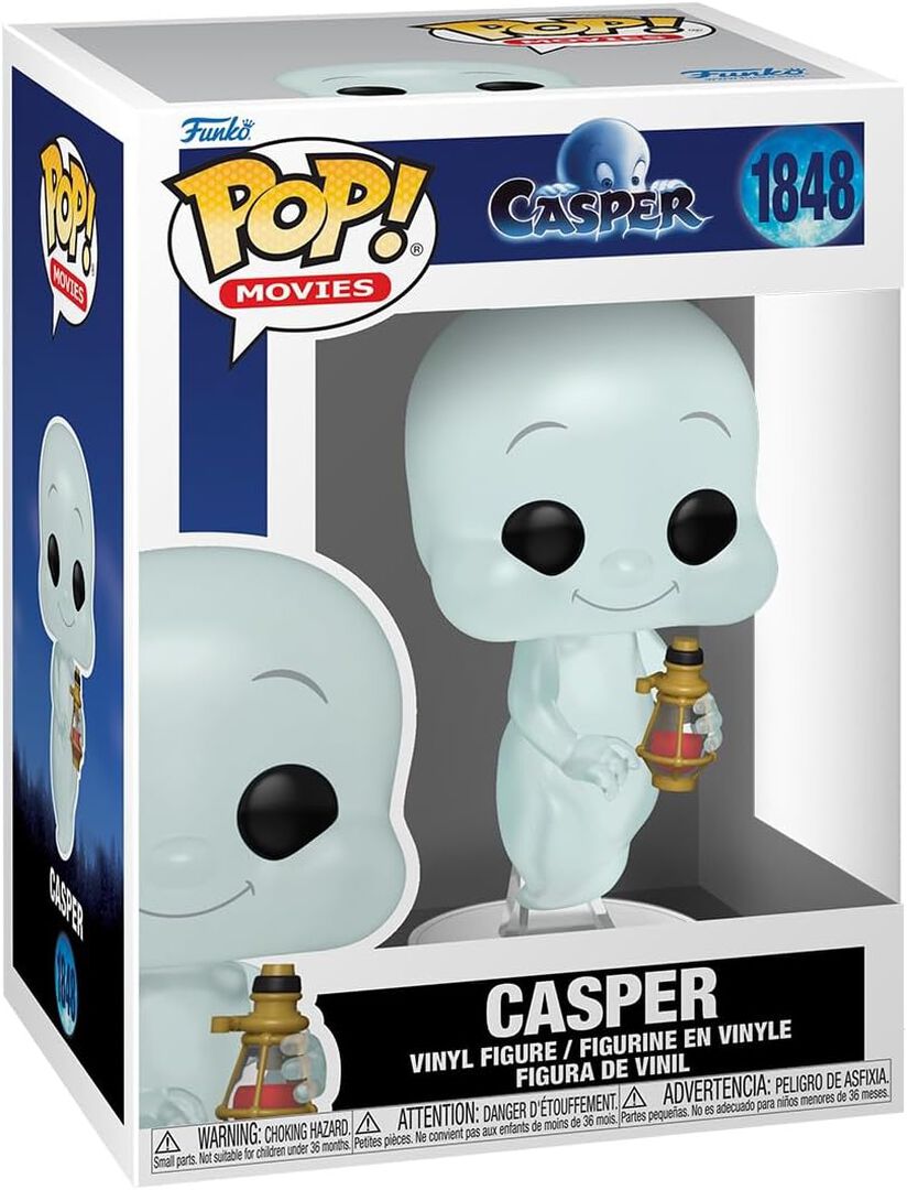 Figurine Funko Pop! N&deg;1848 | Casper (1995) 30ans | Casper Avec Chance De Chase