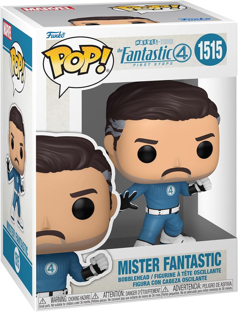 Figurine Funko Pop! N&deg;1515 | Les 4 Fantastiques | Mister Fantastique