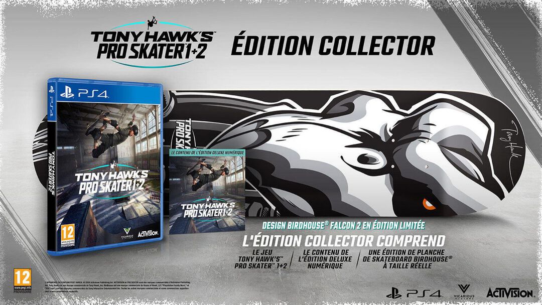 Tony Hawk's Pro Skater 1+2 Edition Collector