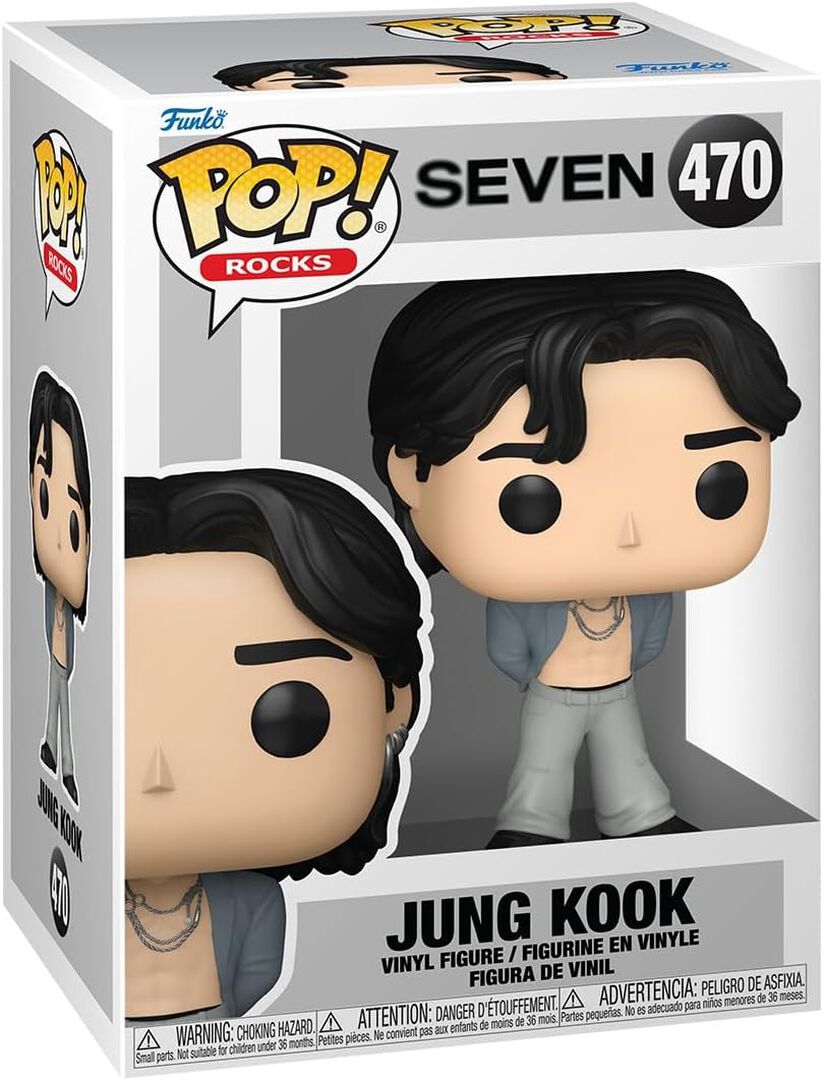 Figurine Funko Pop! N&deg;470 | Bts | Jung Kook (seven)