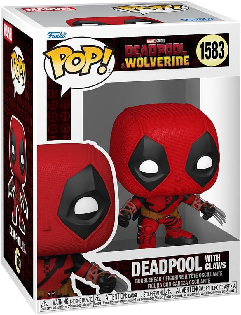 Figurine Funko Pop! | Deadpool 3 | Deadpool Avec Griffes