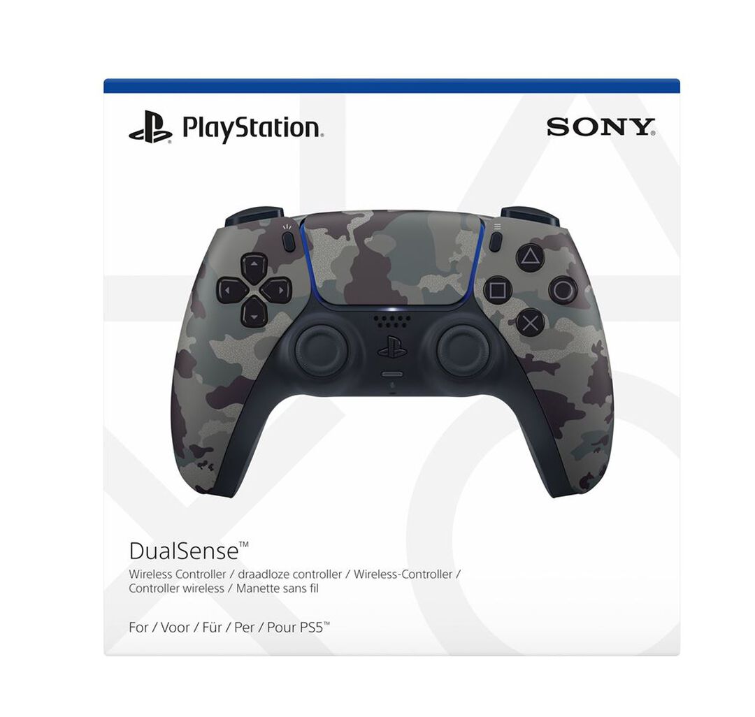 Manette Sans Fil Dualsense Grey Camo