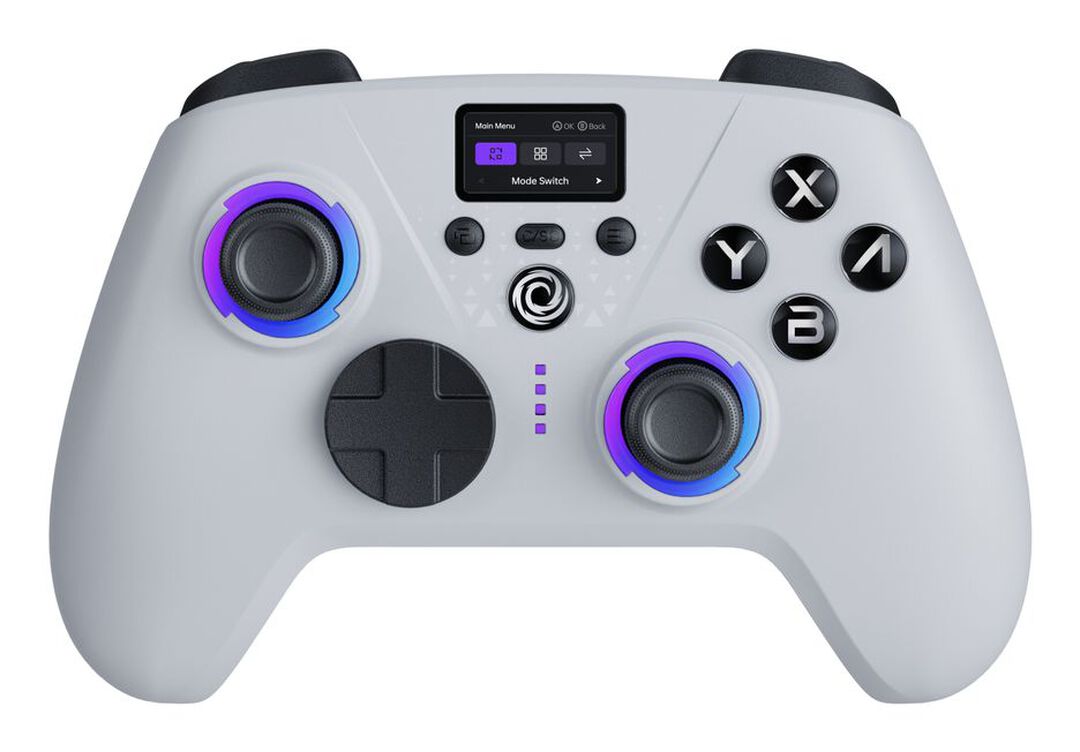 Manette Avec Ecran Sans Fil Bluetooth Aura | Oniverse | Radiant White
