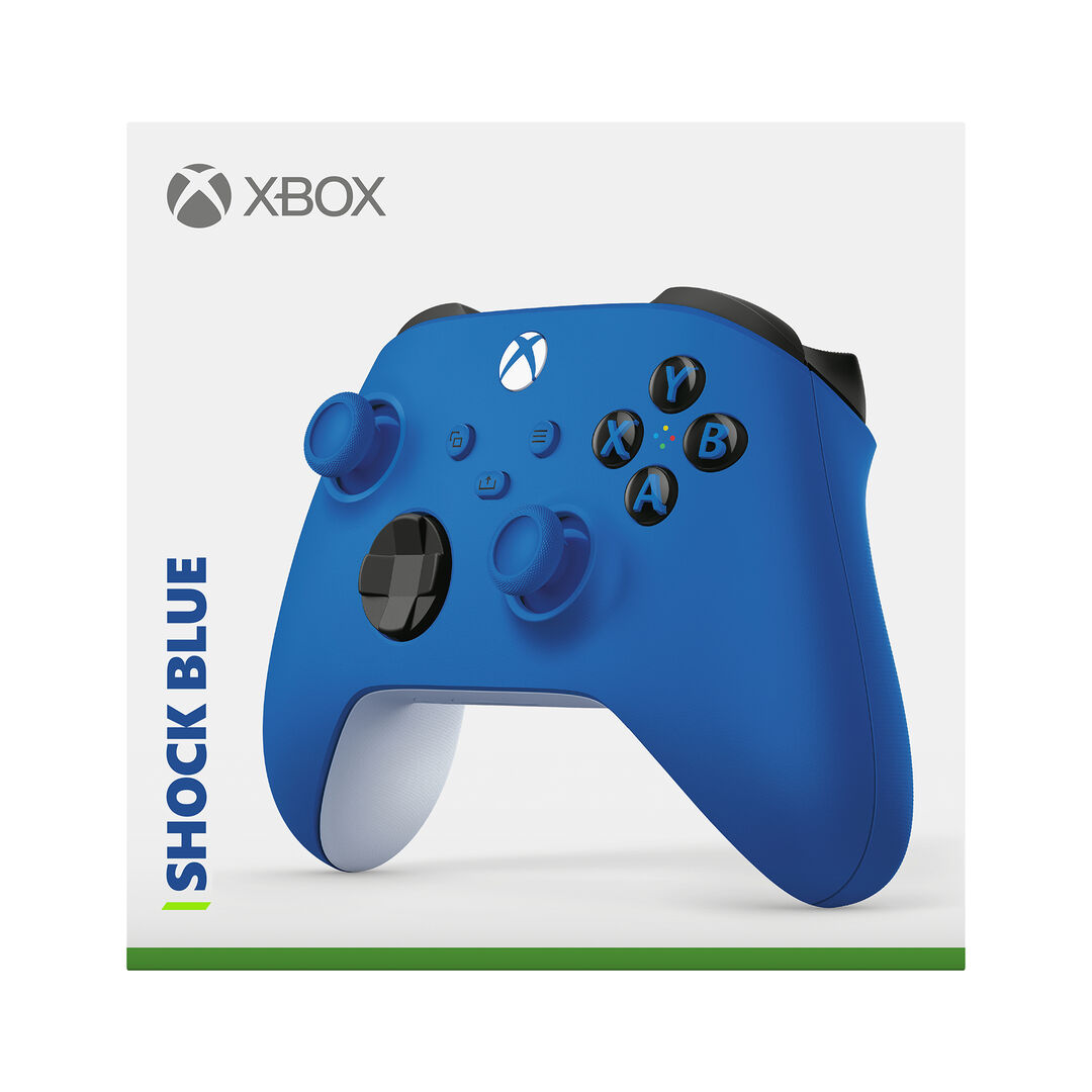 Manette Sans Fil Shock Blue Nouvelle G&eacute;n&eacute;ration