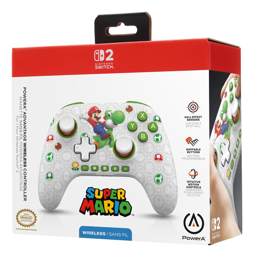 Manette Sans Fil Powera Mario & Yoshi
