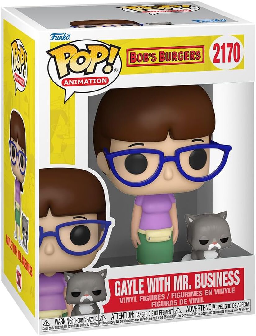 Figurine Funko Pop! & Buddy- Bob's Burgers | Gayle & Mr.bus