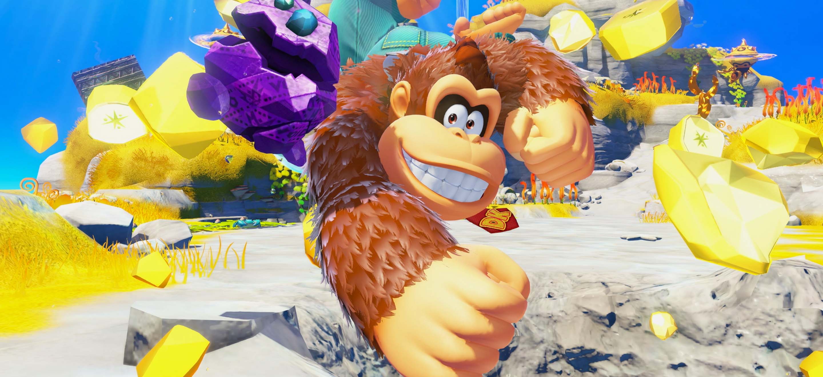 Exploration et destruction, les nouvelles m&eacute;caniques de gameplay de Donkey Kong Bananza
