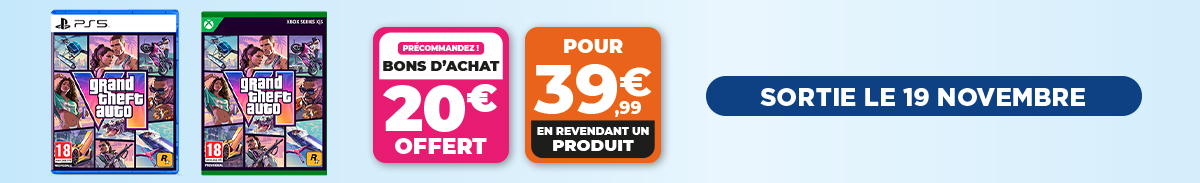 Grand Theft Auto VI (Code in a box) avec offres de pr&eacute;commande