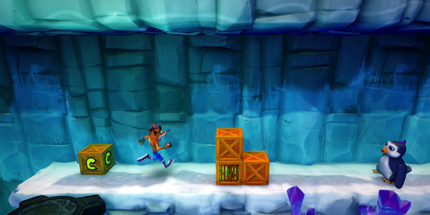 Un niveau dans Crash Bandicoot N'Sane Trilogy