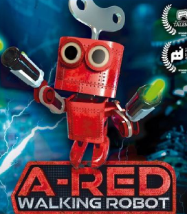 A-red Walking Robot