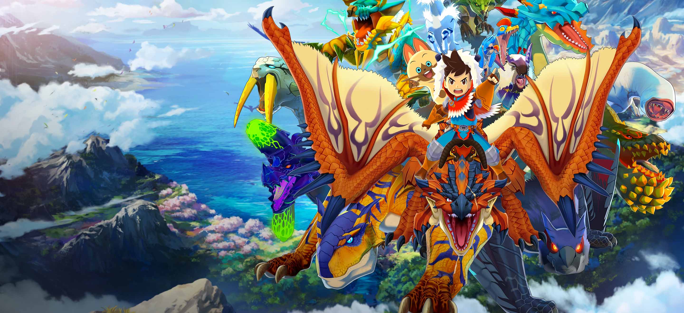 On a retrouv&eacute; quelques personnages &eacute;gar&eacute;s dans Monster Hunter Stories Collection